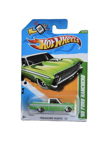 Hot Wheels 65 Ford Ranchero Cazas del Tesoro 1:64
