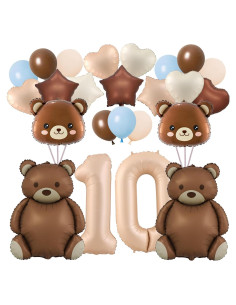 32 Piezas Globos de Oso Finypa 40 cm Decoración Fiesta