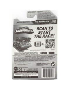 Hot Wheels 2015 Camión '65 Ford Ranchero Amarillo 1:64 2