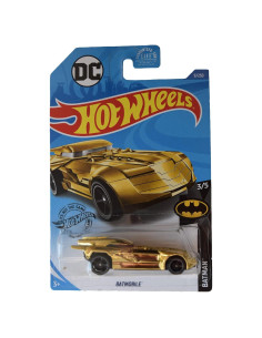Hot Wheels Batimóvil Dorado 1:64 Mattel 9/250