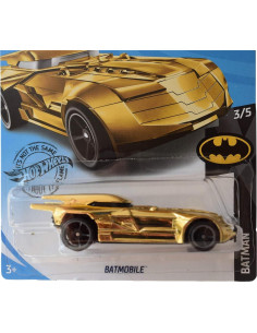 Hot Wheels Batimóvil Dorado 1:64 Mattel 9/250 2