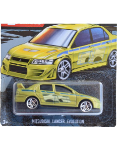 Auto de Colección Hot Wheels Mitsubishi Lancer Evolution Verde 2