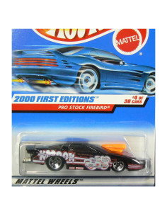 Hot Wheels Primera Edición Fuego Negro Pro Stock Firebird 1:64