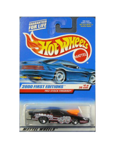 Hot Wheels Primera Edición Fuego Negro Pro Stock Firebird 1:64 2