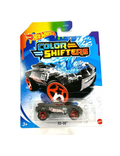 Auto DieCast Hot Wheels Color Shifters RD-08 1:64 Negro/Gris
