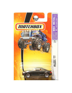 Matchbox Audi TT 2006 Escala 1/64 Gris Humo Detallado