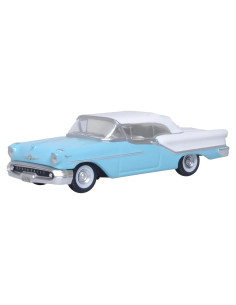 Coche Diecast 1957 88 Convertible Oxford Azul y Blanco 1/87