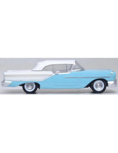 Coche Diecast 1957 88 Convertible Oxford Azul y Blanco 1/87 2