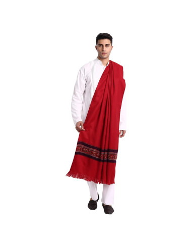 Chal de Oración Zamour para Hombres - Lana Himalaya 102x203 cm