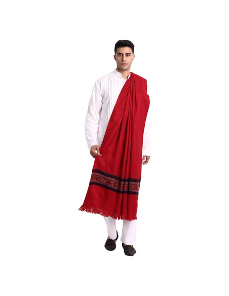 Chal de Oración Zamour para Hombres - Lana Himalaya 102x203 cm