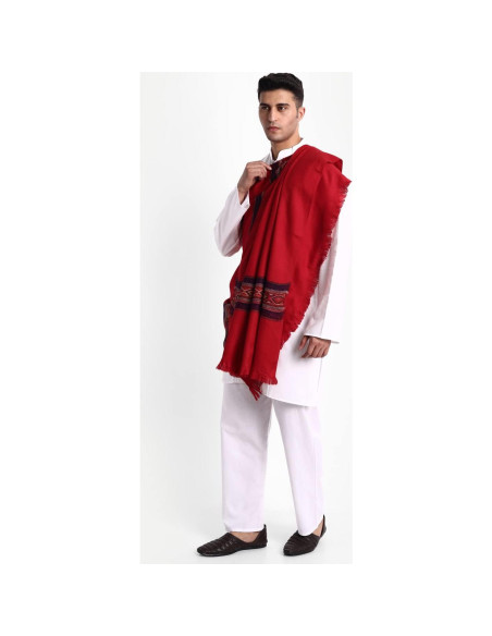 Chal de Oración Zamour para Hombres - Lana Himalaya 102x203 cm