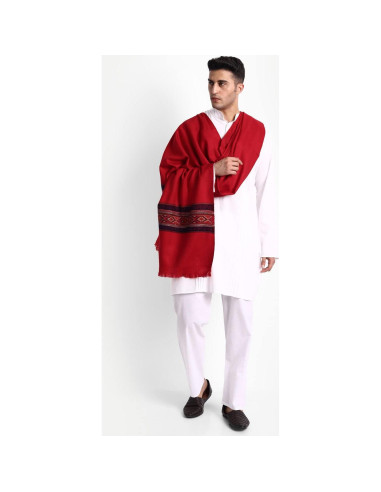 Chal de Oración Zamour para Hombres - Lana Himalaya 102x203 cm