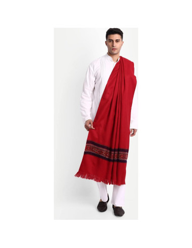Chal de Oración Zamour para Hombres - Lana Himalaya 102x203 cm