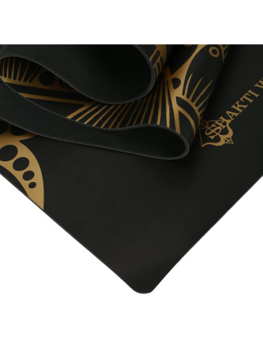 Esterilla de Yoga Shakti Warrior Negra Antideslizante 182.88x71.12cm