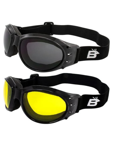 Gafas de Motociclismo Birdz Eyewear Bald Eagles - 2 Pares