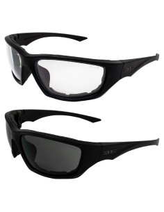 Gafas de sol de motocicleta Epoch Eyewear Foam-3 2 pares