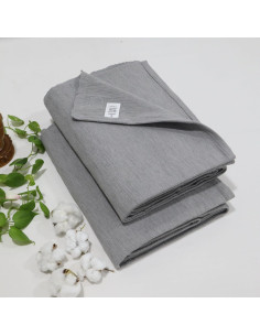 Juego de 2 mantas de yoga de algodón Yogikuti - Gruesas y cómodas 2