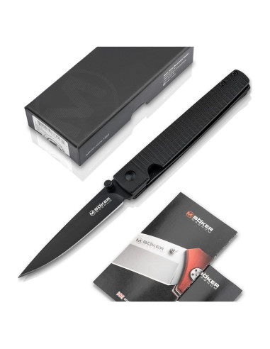 Cuchillo Plegable Bker Magnum Stereo 18.2 cm G10 Negro