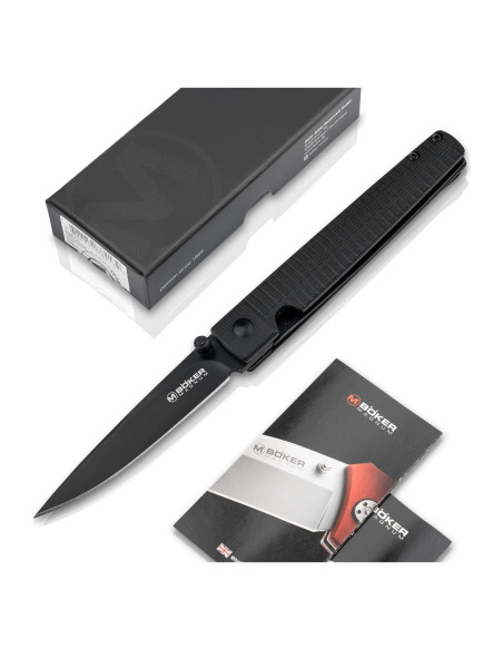 Cuchillo Plegable Bker Magnum Stereo 18.2 cm G10 Negro Cuchillo Plegable Bker Magnum Stereo 18.2 cm G10 Negro