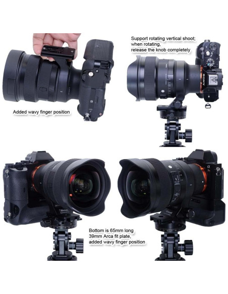 Anillo de Montaje en Trípode iShoot IS-SM141ART para Sigma 14mm y 15mm