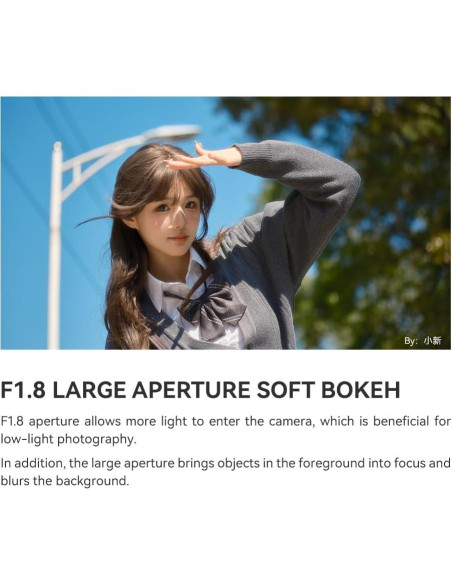 Lente TTArtisan 56mm F1.8 AF para cámaras Fuji XF Lente TTArtisan 56mm F1.8 AF para cámaras Fuji XF