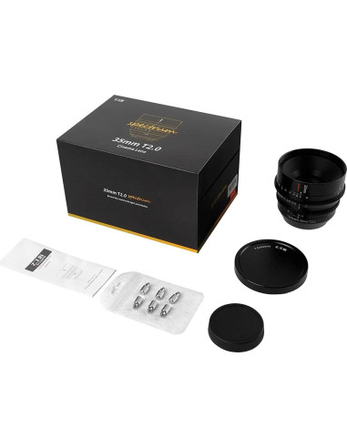 Lente de Cine 35mm T2.0 7artisans para Cámaras Sony E
