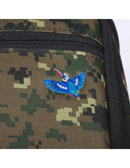 Mochila para cámara Kenko Aosta Sanctuary III Camuflaje Verde