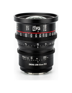 Lente de Cine Meike 12mm T2.5 S35 para Canon EF