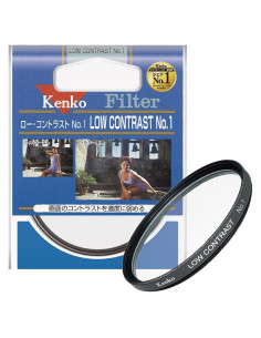 Filtro de lente Kenko 58mm bajo contraste para cámara