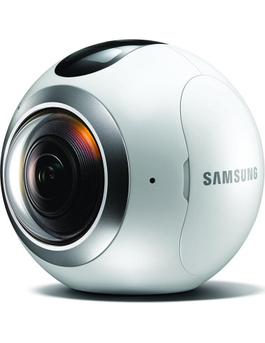 Cámara 360 Samsung Gear 360 4K Compacta Resistente al Agua