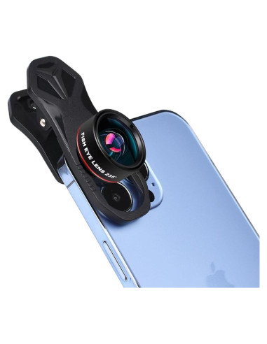 Lente Ojo de Pez HD FOTN 235 para Smartphones - Clip Universal