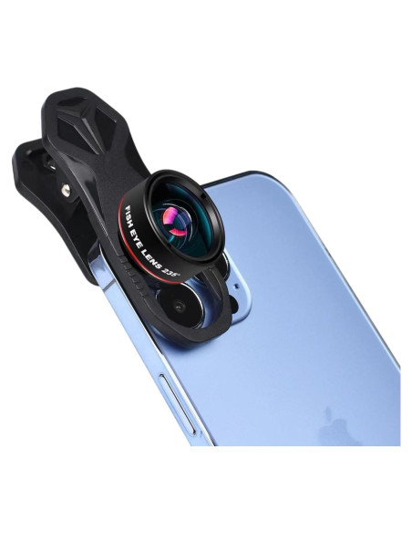 Lente Ojo de Pez HD FOTN 235 para Smartphones - Clip Universal