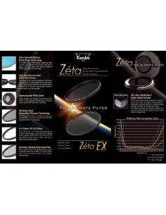 Filtro de lente de cámara Kenko Zeta C-PL 52mm recubierto 2