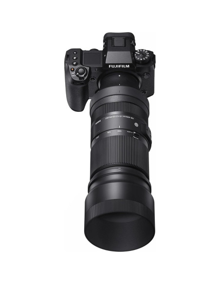 Lente Sigma 100-400mm F5-6.3 DG DN OS para Fujifilm X + Accesorios Lente Sigma 100-400mm F5-6.3 DG DN OS para Fujifilm X + Accesorios