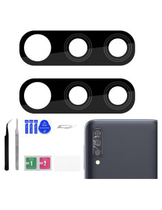 Reemplazo Lente de Cámara Samsung Galaxy A50 + Kit Herramientas