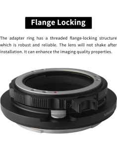 Anillo Adaptador de Lente Contax Yashica CY a Fujifilm GFX 2