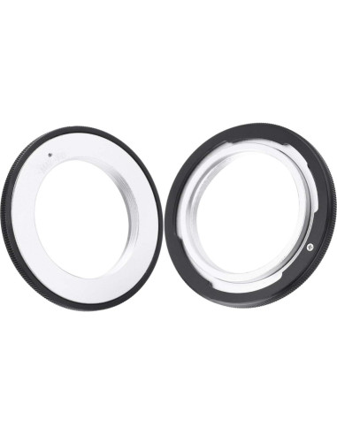 Anillo Adaptador de Lente M42 a FD Akozon Enfoque Manual