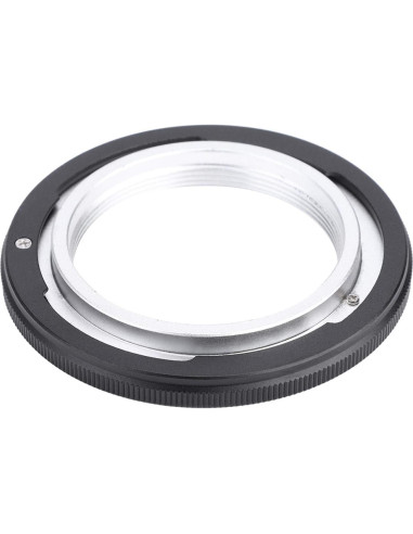 Anillo Adaptador de Lente M42 a FD Akozon Enfoque Manual