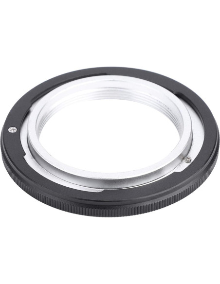 Anillo Adaptador de Lente M42 a FD Akozon Enfoque Manual