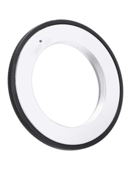 Anillo Adaptador de Lente M42 a FD Akozon Enfoque Manual