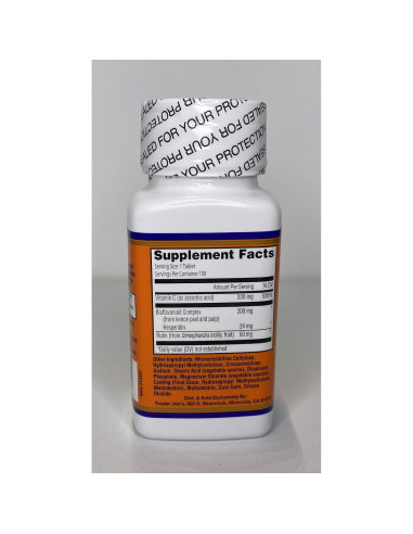 Complejo de Vitamina C Trader Joe's 100 Tabletas 500mg