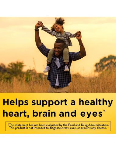 Suplemento Omega 3 Nature Made 1400 mg Sin Eructos 60 Gelatinas