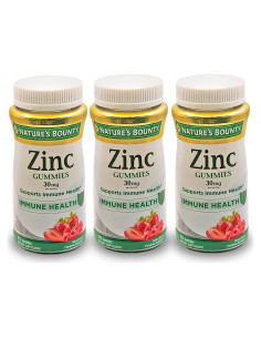 Gomitas de Zinc Nature's Bounty 210 unidades Sabor Frutas