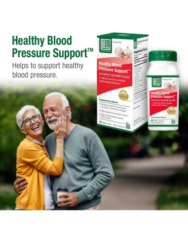 Suplemento Natural Bell Presión Arterial 60 Cápsulas Veganas