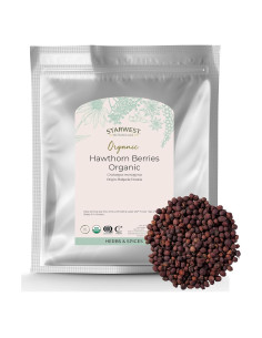 Bayas de Espino Orgánicas Starwest Botanicals 0.45 kg - Té y Mermelada