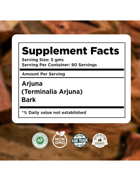 Polvo de Arjuna 454g - HerbsForever - Suplemento Herbal Vegano