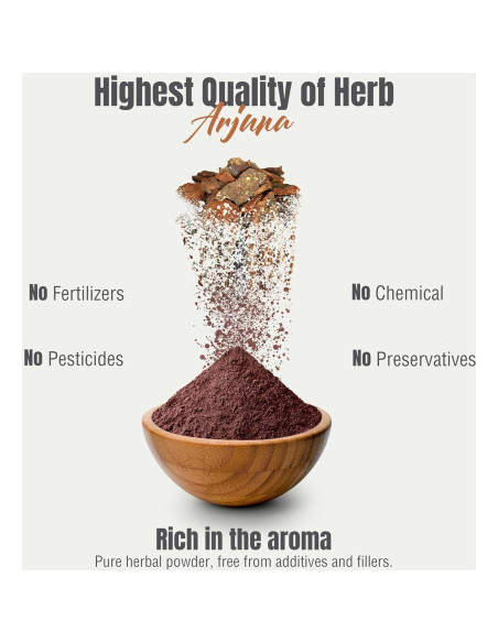 Polvo de Arjuna 454g - HerbsForever - Suplemento Herbal Vegano