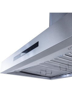 Campana de Pared Proline 30" Ducto 600 CFM Blanco Táctil 2