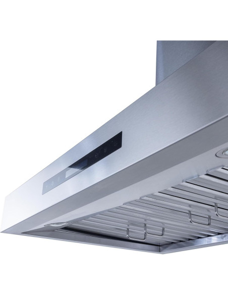 Campana de Pared Proline 30" Ducto 600 CFM Blanco Táctil