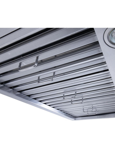 Campana de Pared Proline 30" Ducto 600 CFM Blanco Táctil